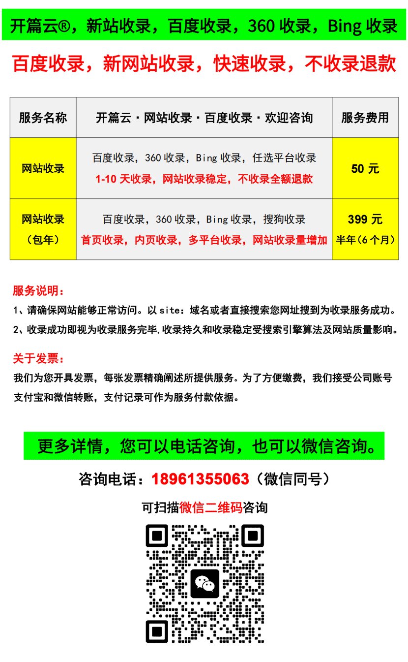 網站收錄